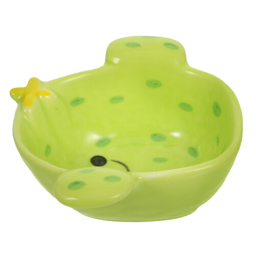 2Pcs Cartoon Ceramic Dipping Sauce Dish