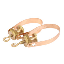 8Pcs Copper Erhu Replacement Fine Tuners String Adjusters Golden