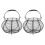 Wire Storage Basket Egg Basket For Gathering Black 2pack 1