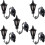 20 Pcs Sand Table Miniature Wall Lamp Desktop Ornament 1:87 1
