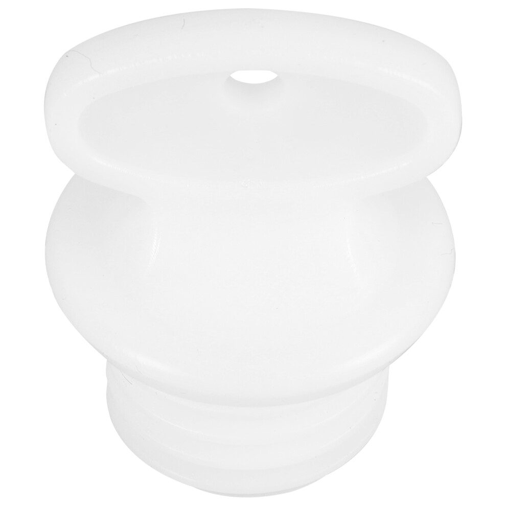 Happyyami 2Pcs Leakproof White Hot Water Sack Plastic Stoppers Easy Carry Plugs