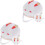 4 Pcs Wrist Pin Cushion For Sewing And Needlework 5