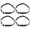 20 Pcs Universal Bicycle Pedal Toe Straps Replacement 1