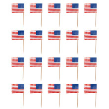 800 Pcs Toothpick Flags Cake Decorative Party Decorations