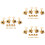 12Pcs Metal Sealed Guitar Tuning Keys Replacement Set 6