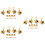 12Pcs Metal Sealed Guitar Tuning Keys Replacement Set 7