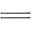 6Pcs Multi-Purpose Black Tension Rods for Clothes Drying and Curtains 1