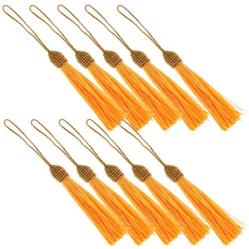 40 Pcs Mini Tassels With Cord Loop For Diy Sewing Crafts 2