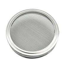 3Pcs 3.3 Inch Stainless Steel Sprouting Lids For Wide Mouth Mason Jars
