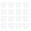 80Pcs Plastic Resin Mixing Cups Transparent for Epoxy Arts 3
