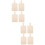 8 Pcs Small Wood Board Unfinished Diy Use Graffiti Board 8