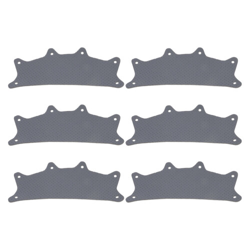 24Pcs Washable Grey Hard Hat Sweatbands Mesh Padding 1