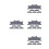 24Pcs Washable Grey Hard Hat Sweatbands Mesh Padding 7