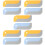 10 Pcs Adorable Shaped Window Squeegee Glass Wiper Tool 10