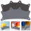 24Pcs Washable Grey Hard Hat Sweatbands Mesh Padding 11