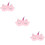 3Stk Augenbinde Rosa Weiches Material Schlafmaske 9