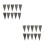 40 Pcs Carbon Steel Wedge For Installation 9