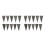 40 Pcs Carbon Steel Wedge For Installation 10