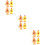 12 Pcs Clockwork Toy Child Model Chick Plastic 9