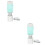 2pcs Watch Screen Protector Smart Watch Cover Full Protection Tempered Case 6