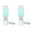 2pcs Watch Screen Protector Smart Watch Cover Full Protection Tempered Case 2
