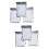 2 Pack Toilet Brush Replacement Heads Bowl Cleaning 7