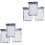 2 Pack Toilet Brush Replacement Heads Bowl Cleaning 3
