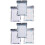 2 Pack Toilet Brush Replacement Heads Bowl Cleaning 5