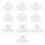 30Pcs Stable White Fish Tank Suction Cups Multi-Scene Aquarium Use 11