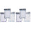 2 Pack Toilet Brush Replacement Heads Bowl Cleaning 2