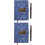 2Sets Blue Notebook with Lock for Private Writing 6