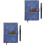 2Sets Blue Notebook with Lock for Private Writing 4
