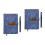 2Sets Blue Notebook with Lock for Private Writing 5