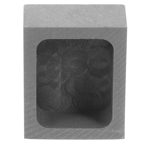 5Stk Metallgießform Graphit Eingussform Schwarz Für Hochtemperatur