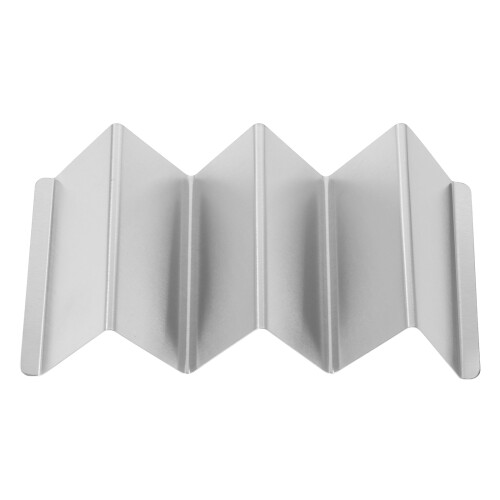 3Pcs Stainless Shaped Taco Holder Stand