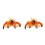 2Pcs Simulation Hermit Crab Model Artificial Pagurian Decoration For Kids 5