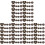 60Sets Bronze Snap Button Fasteners Met Klassieke Gravure 2