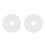 2Pcs Round Fruit Dehydrator Plate Replacement Liquid Tray 5