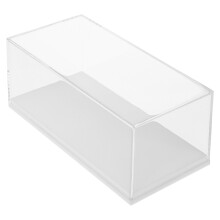 2Pcs 1/64 Scale Acrylic Model Cars Display Case Storage Box