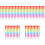 50 Pcs Children Stackable Pencils Kids Writing Students Accessory 5