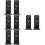 8Pcs Black Miniature Railroad Light Models for Sand Table Decor 9