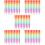 50 Pcs Children Stackable Pencils Kids Writing Students Accessory 10