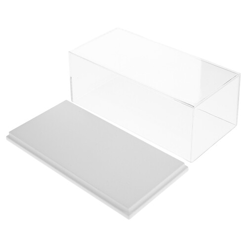 2Pcs 1/64 Scale Acrylic Model Cars Display Case Storage Box 2