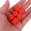 100Pcs Mini Pepper Shaped Vegetable Pencil Erasers For Kids 4