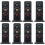 8Pcs Black Miniature Railroad Light Models for Sand Table Decor 7