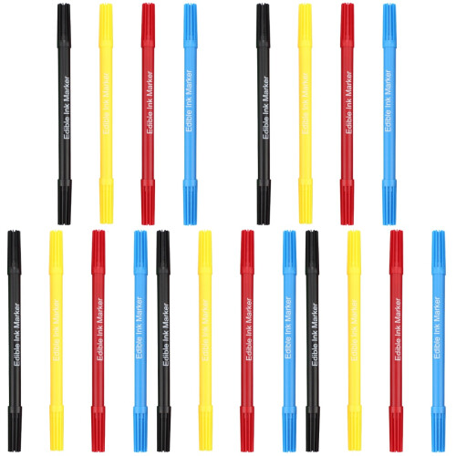 20 Pcs Double-Headed Edible Markers For Baking 1