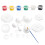 6Sets Durable Polystyrene Solar System Model Foam Balls for DIY Decor 11