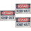 3Pcs Assorted Garden Warning Signs Durable Iron Sheet Yard Caution 6