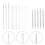 3Sets Mandala Dotting Tools Wit Duurzame Acryl Staven Voor DIY 10