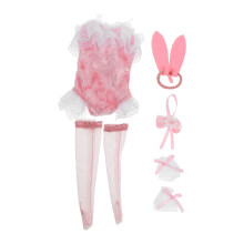 1 Set Poppenkleding Konijntje Outfit Voor Pop Met Kleding Hoofddeksel